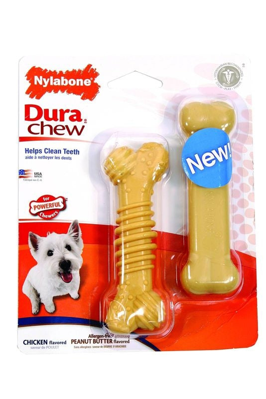 DuraChew Peanut Butter Twin Pack Dog Chew