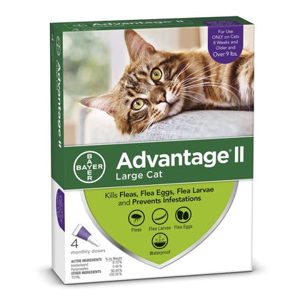 Advantage II for Cats 4-Month Supply