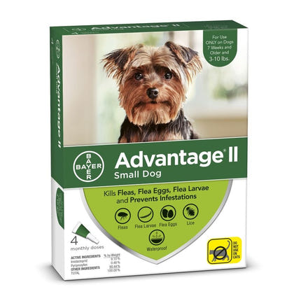 Advantage II for Dogs 4 Month Supply