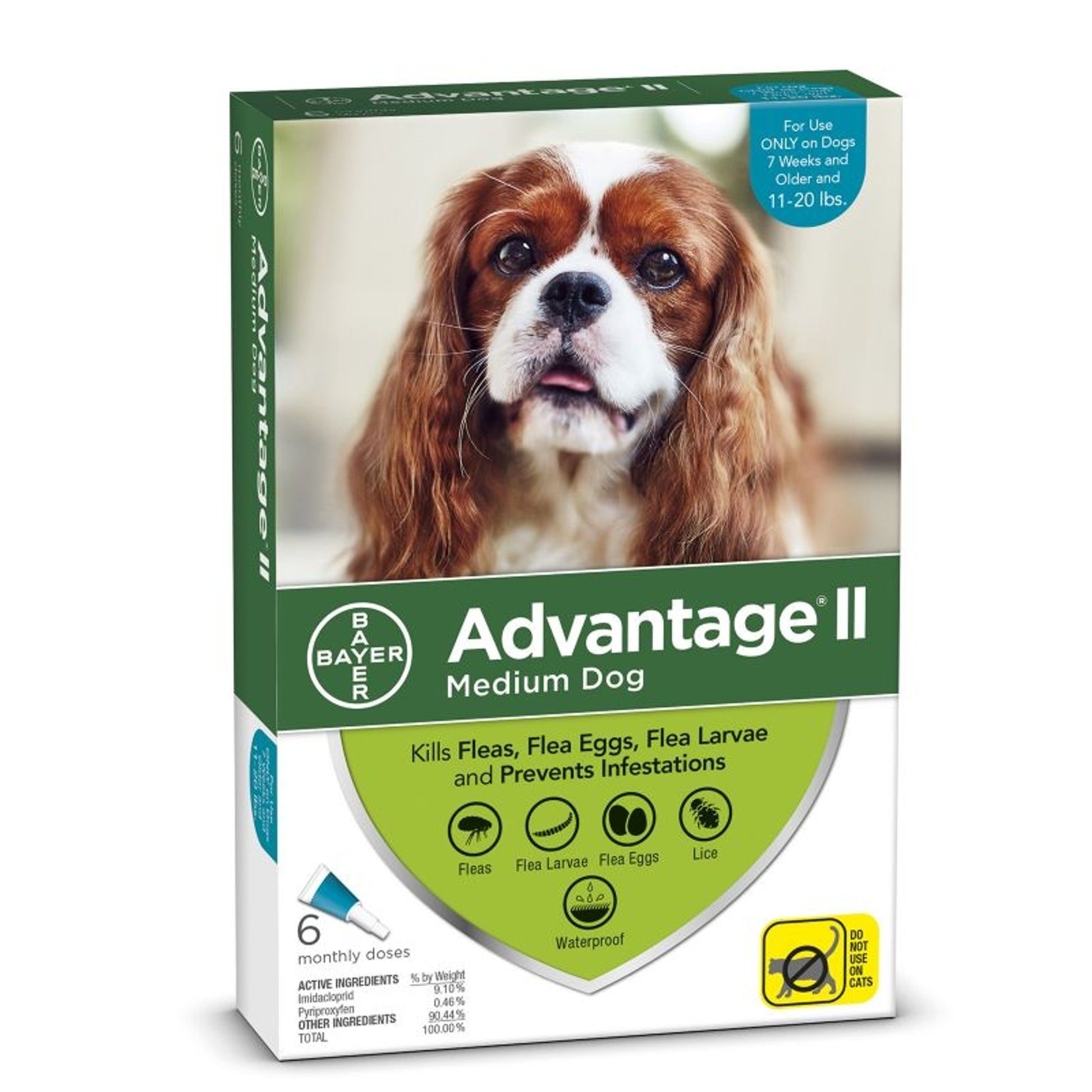Advantage II for Dogs 4-Month Supply