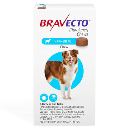 Bravecto Chews 12 Week Supply