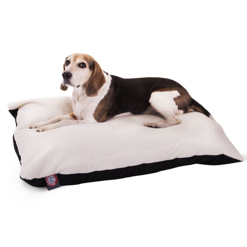 Majestic Pet Black Rectangle Pet Bed