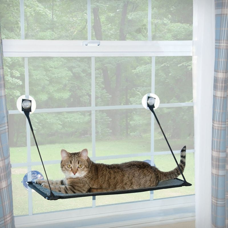 KH Mfg Kitty Sill EZ Window Mount Cat Perch
