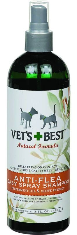 Vets Best Natural Flea/Tick Spray Shampoo