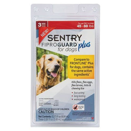 FiproGuard Plus for Dogs 3 Month Supply
