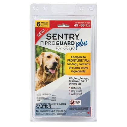 FiproGuard Plus for Dogs 6 Month Supply