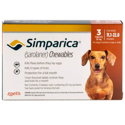 Simparica Flea and Tick for Dogs