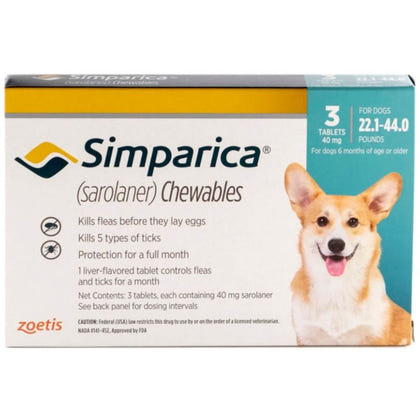 Simparica Flea and Tick for Dogs