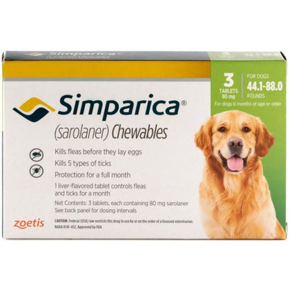 Simparica Flea and Tick for Dogs