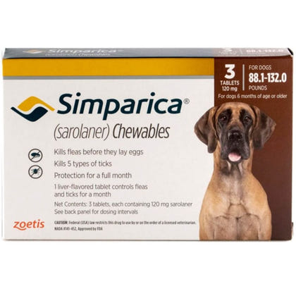 Simparica Flea and Tick for Dogs