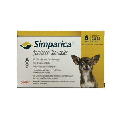 Simparica Flea and Tick for Dogs