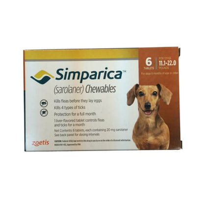 Simparica Flea and Tick for Dogs
