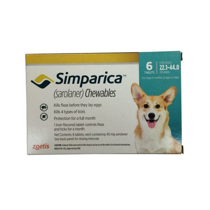 Simparica Flea and Tick for Dogs