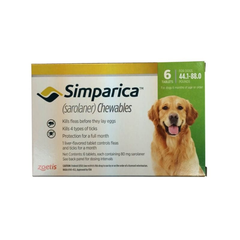 Simparica Flea and Tick for Dogs