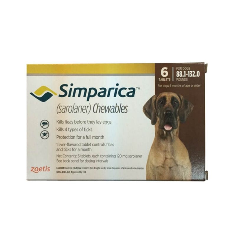 Simparica Flea and Tick for Dogs