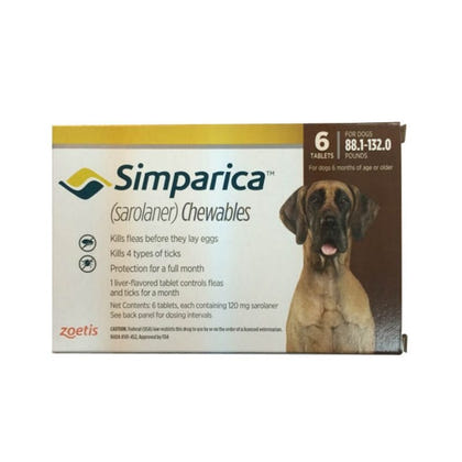 Simparica Flea and Tick for Dogs