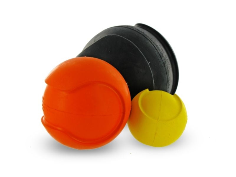 iSqueak Bouncin Baseball Dog Toy