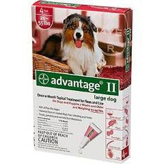 Advantage II for Dogs 4 Month Supply