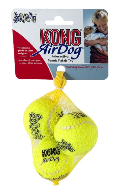 KONG AirDog SqueakAir Ball Large Steel