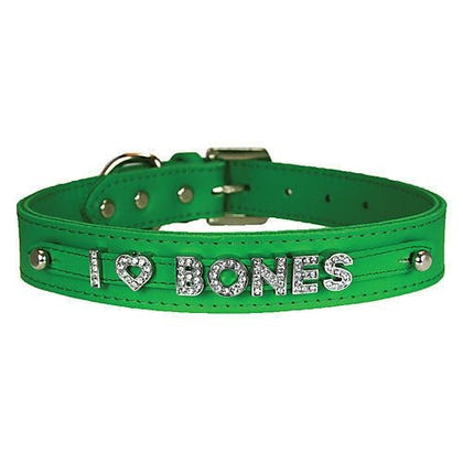 Signature Leather Slider Dog Collar