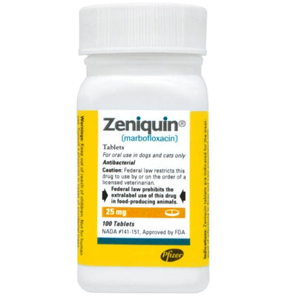Zenequin for Dogs and Cats 25mg