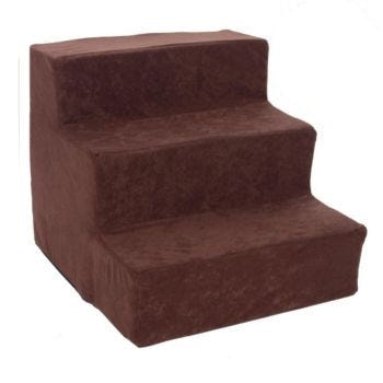 Majestic Pet 3 Step Suede Dog Stairs