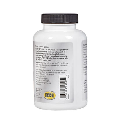 Nutri-Vet Fish Oil Softgel Dog Tablets