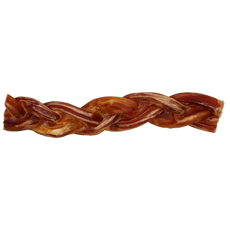 Smokehouse Single Braided Pizzle Dog Treat
