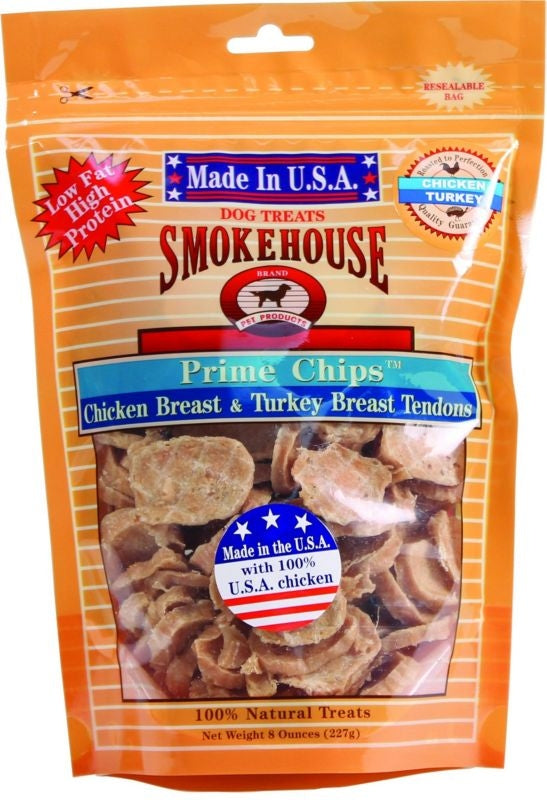 Smokehouse USA Prime Chips Turkey Dog Treat