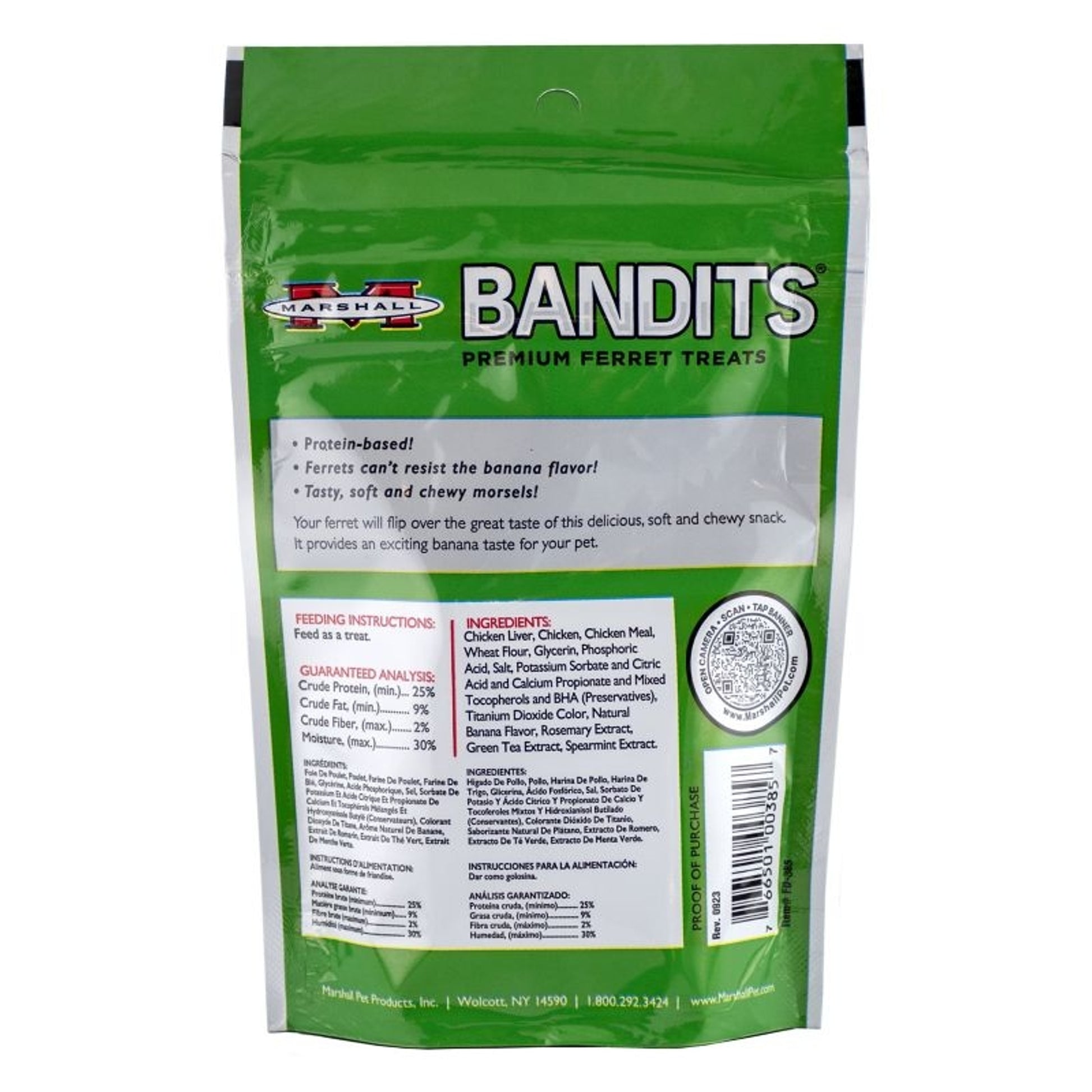 Marshall Bandit Ferret Treats