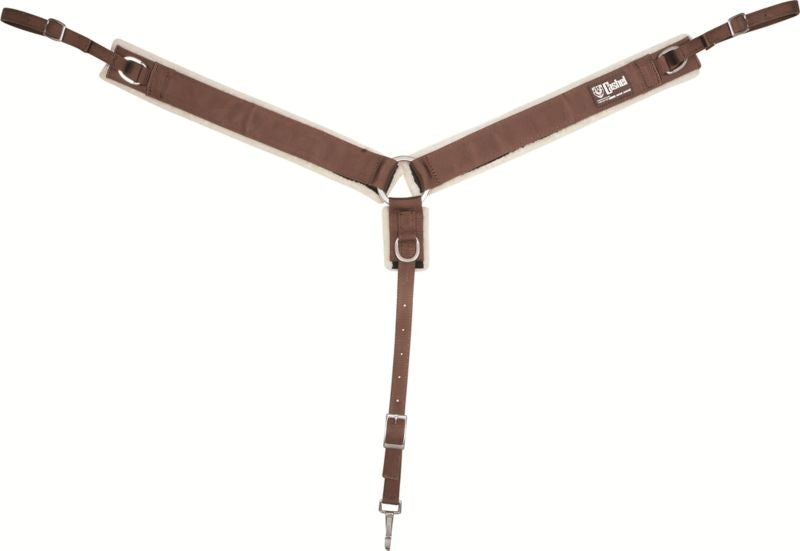 Cashel Nylon Fleece Lined Straight Breast Collar