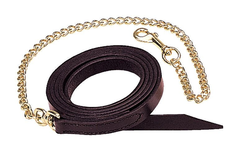 Weaver Leather Lead with Stud Chain