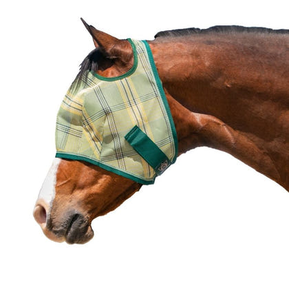 Kensington Fly Mask with Web Trim Large Deluxe Hun