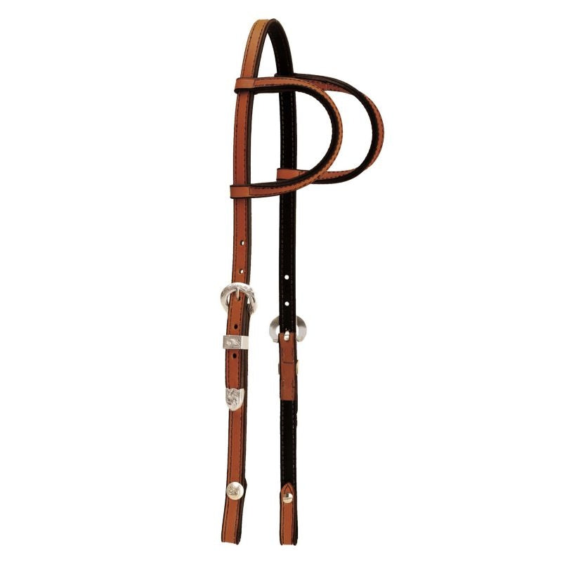 Tory Touch of Silver Double Ear Headstall