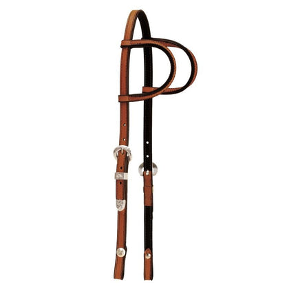 Tory Touch of Silver Double Ear Headstall
