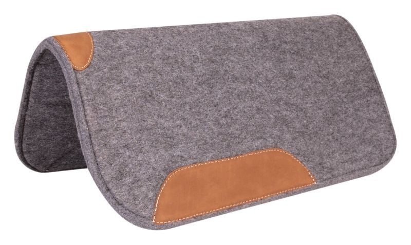 Felt Pad with Top Grain Wear Leathers