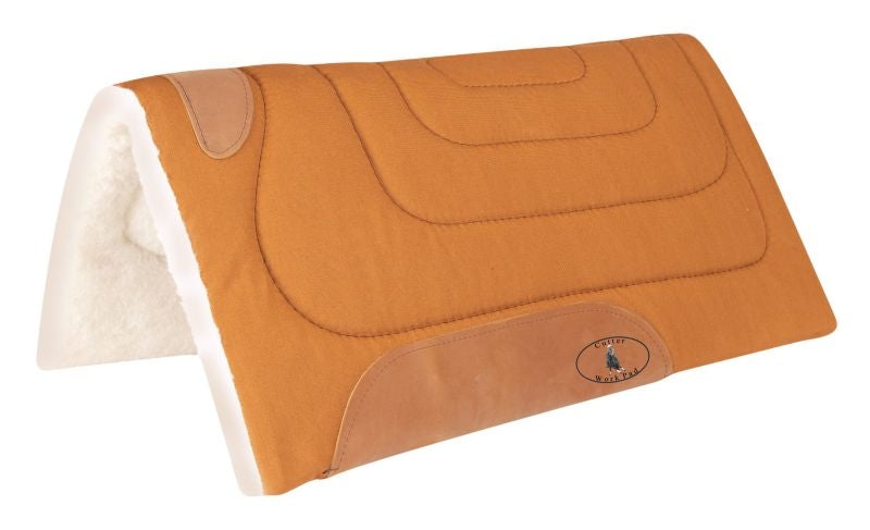 Mustang Canvas Square Pad with Wear Leathers