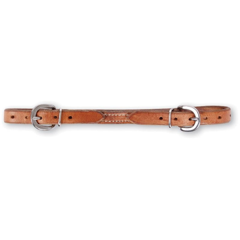 Martin Harness Leather Reined Cowhorse Curb Strap
