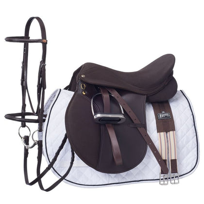 EquiRoyal Pro Am All Purpose Saddle Pkg