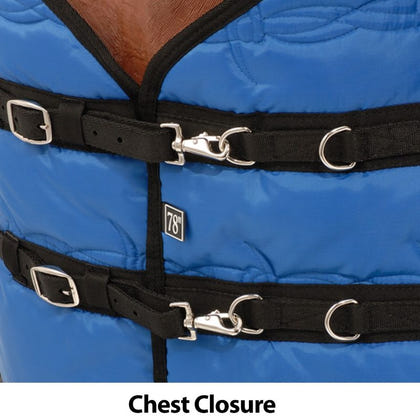 Tough1 600 Denier Stable Blanket with Belly Warmer