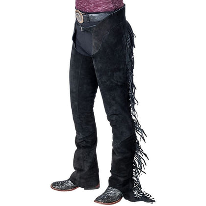 Tough1 Suede Equitation Chaps
