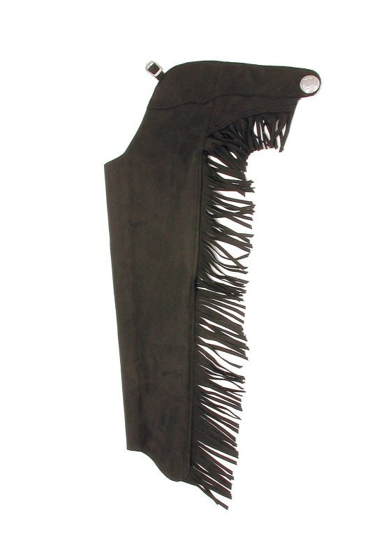 Tough1 Synthetic Suede Youth Western Show Chaps