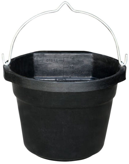 Heated Rubber Flat-Back Bucket