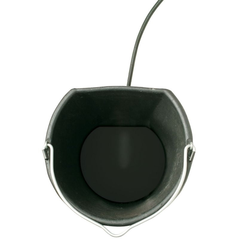 Heated Rubber Flat-Back Bucket