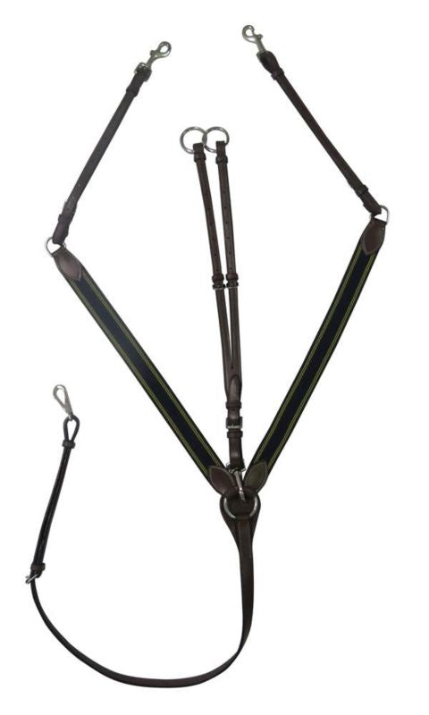 Henri de Rivel Pro Elastic Breastplate Martingale