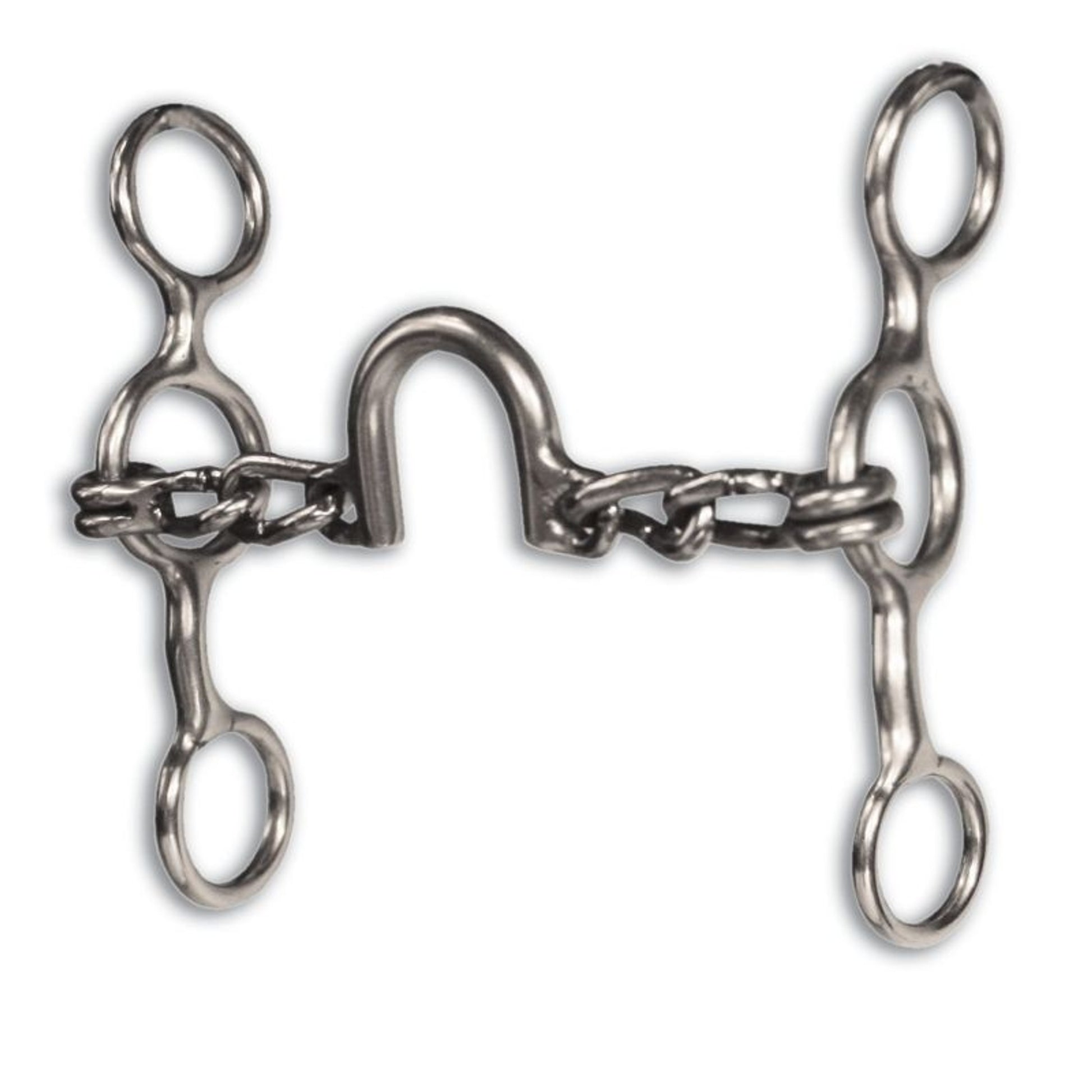 Professionals Choice Chain Port Short Gag Bit