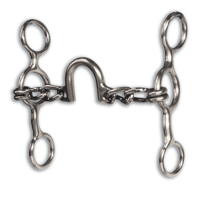 Professionals Choice Chain Port Short Gag Bit