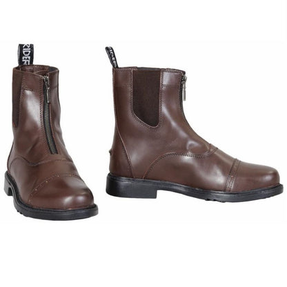 TuffRider Mens Baroque Zip Pad Boots