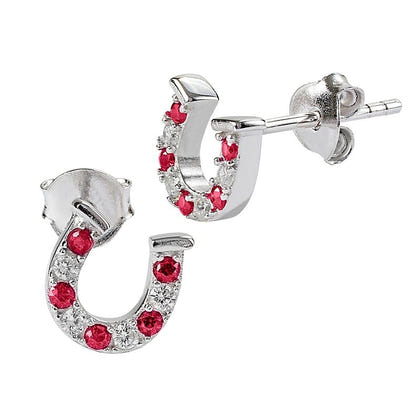 Kelly Herd Baby Horseshoe Earrings