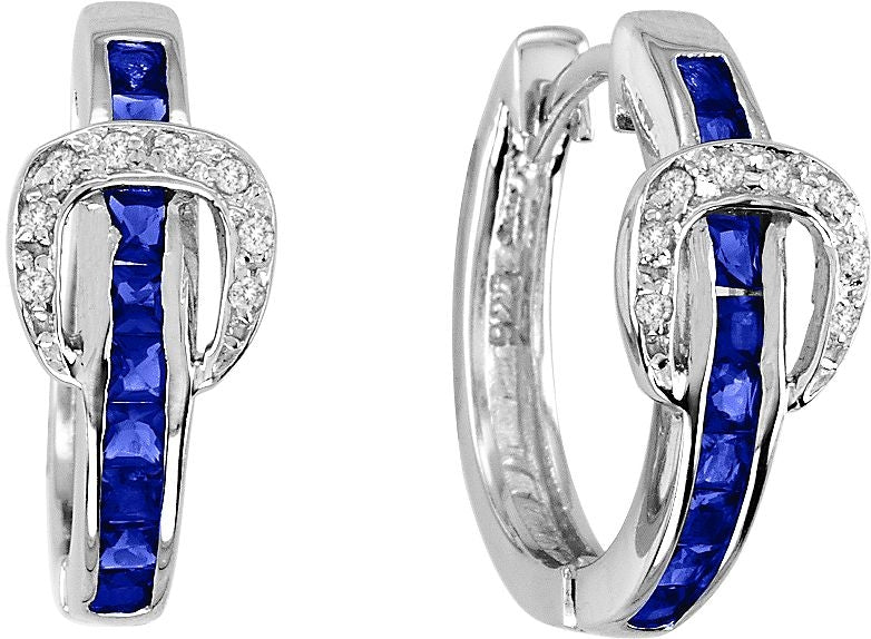 Kelly Herd Elegant Buckle Earrings